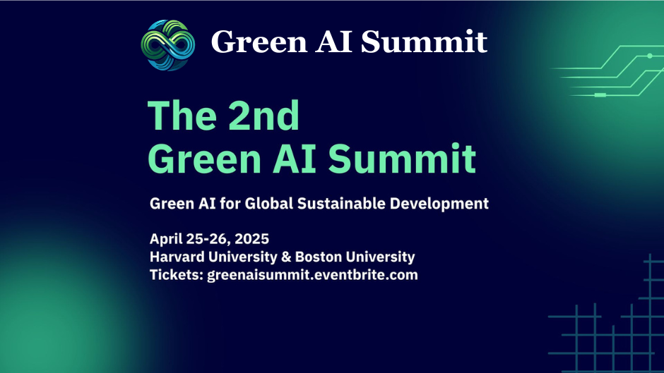 The 2nd Green AI Summit April 25-26, 2025.